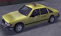 Замена машины Taxi (taxi.dff, taxi.dff) в GTA 3 (25 файлов)