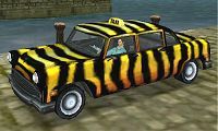 Замена машины Zebra Cab (zebra.dff, zebra.dff) в GTA Vice City (9 файлов)