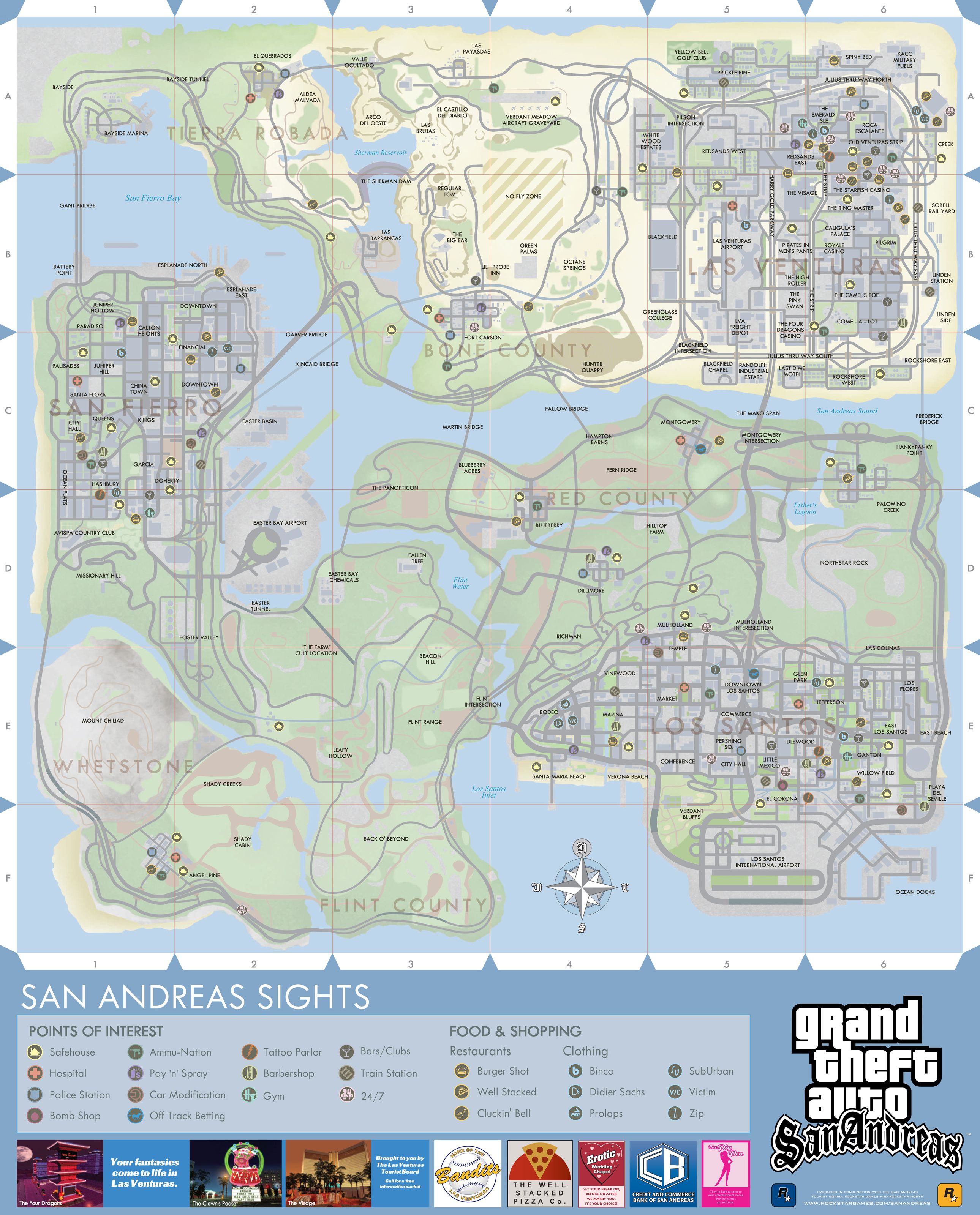 Карты GTA San Andreas :: GTA Criminal RUSSIA